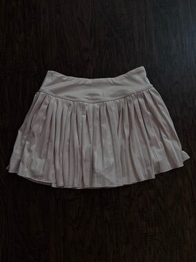 Pleated Light Pink Women's Skirt